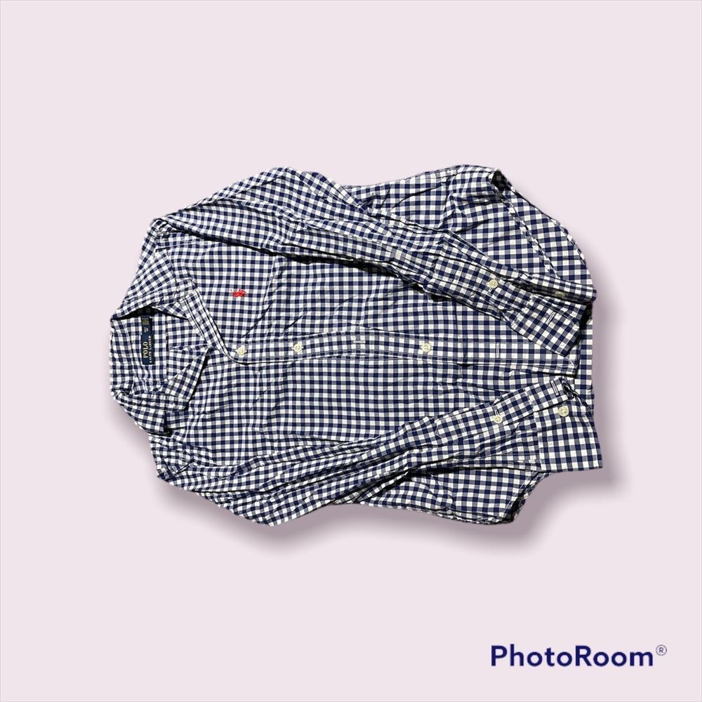 Navy Polo Ralph Lauren gingham